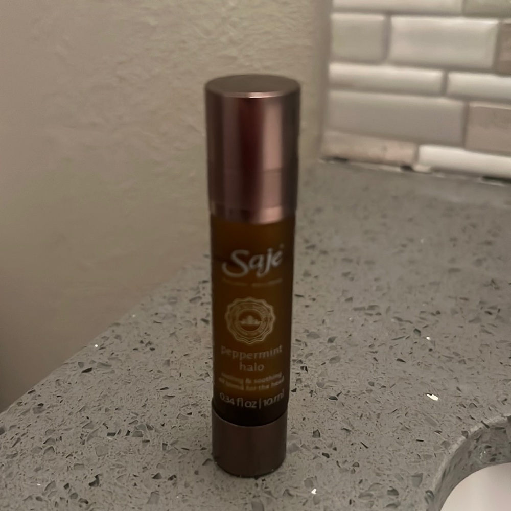 Saje Peppermint Halo Roll-On
